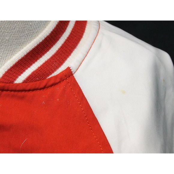 OshKosh B'Gosh Toddler Sz 2T Lion Red & White Letterman Varsity Style Zip Jacket - Picture 6 of 10